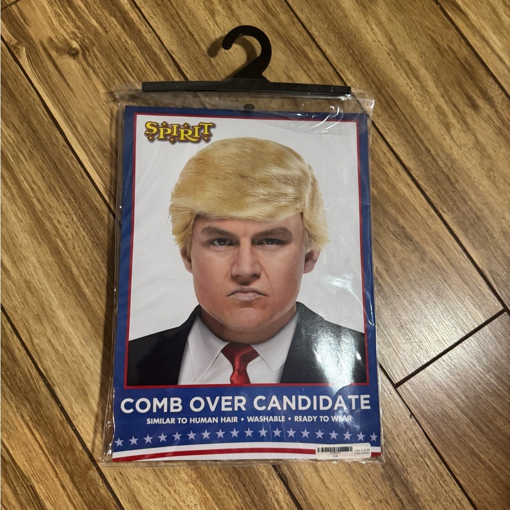 Spirit Blonde Comb Over Wig